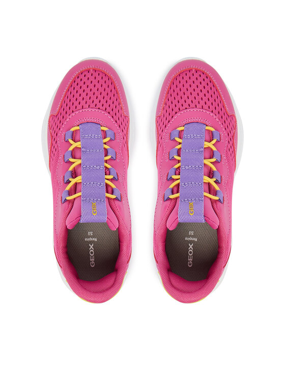Geox Sneakersy Geox J65NTA 01454 C8DN8 S Růžová