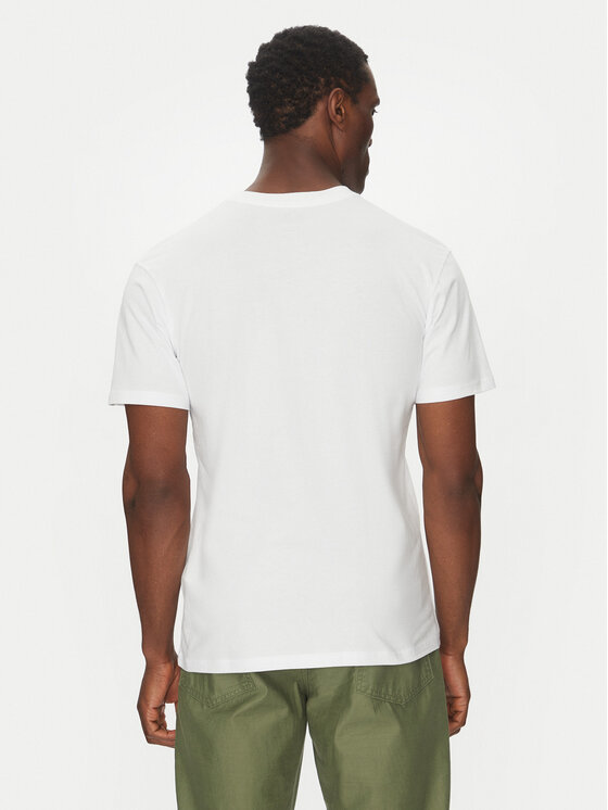 Quiksilver Quiksilver T-shirt EQYZT08062 Bianco Regular Fit