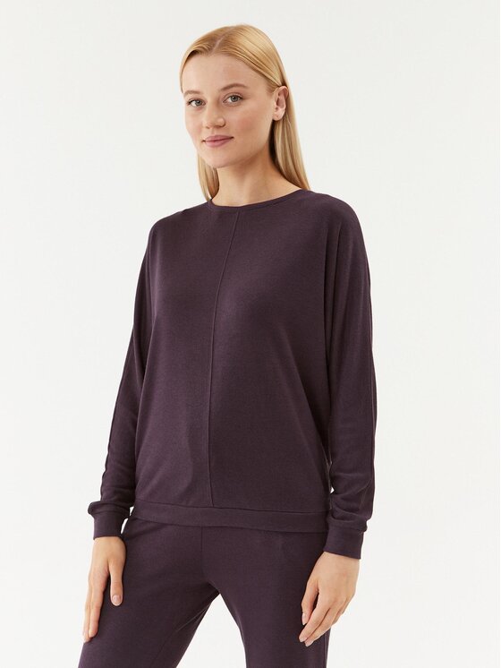 Triumph Triumph Maglietta del pigiama Cozy Comfort Top 01 10216538 Blu scuro Regular Fit
