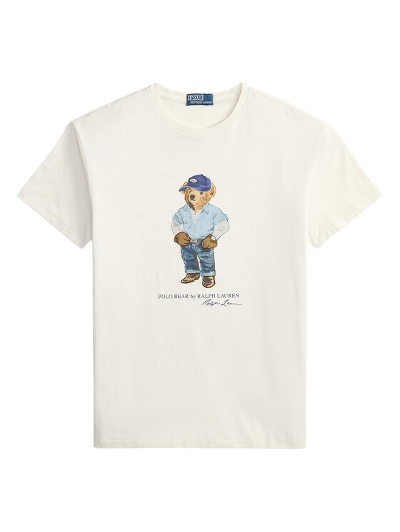 Polo Ralph Lauren Polo Ralph Lauren Camiseta 710B14615001 Blanco Regular Fit