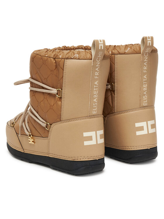 Elisabetta Franchi Cizme de zăpadă Elisabetta Franchi F4A6-E0457-1860 D Bej