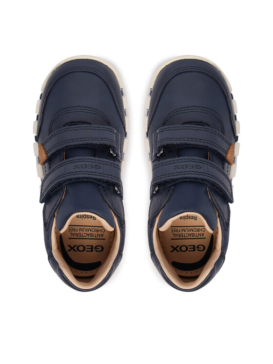 Geox Sneakersy Geox B Iupidoo Boy B5655B 000CL C4002 Granatowy