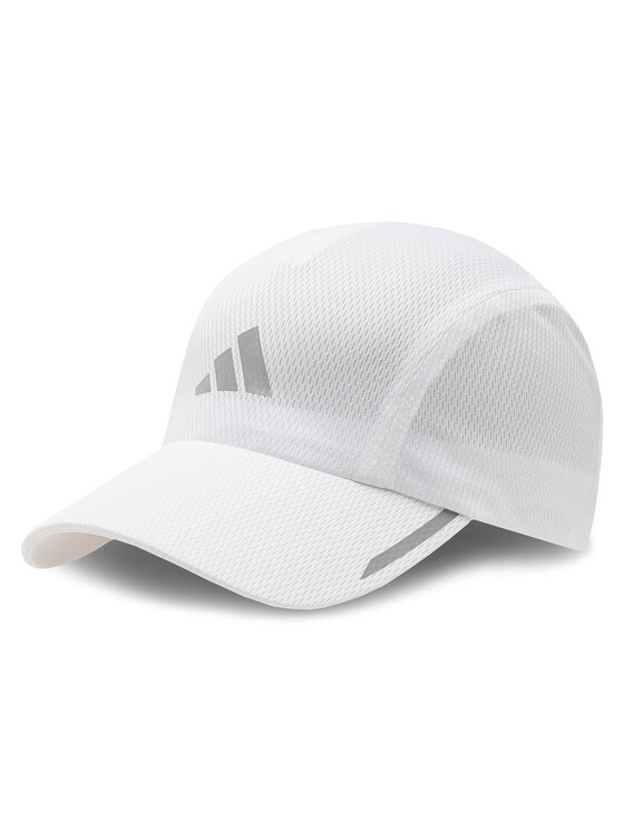 adidas Kepurė su snapeliu adidas Running AEROREADY Four-Panel Mesh Cap HR7053 Balta