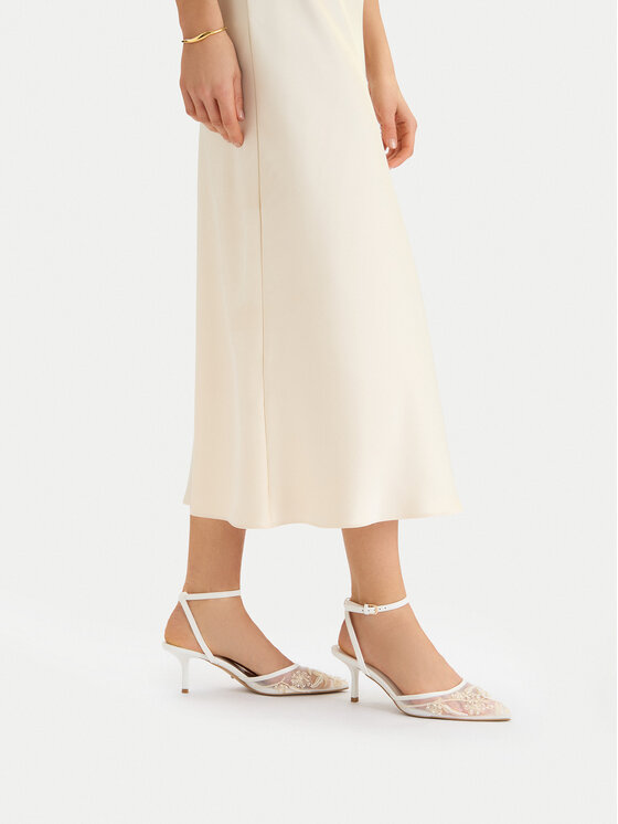 DeeZee Pantofi pumps DeeZee CEO-CD25-09-3 Alb