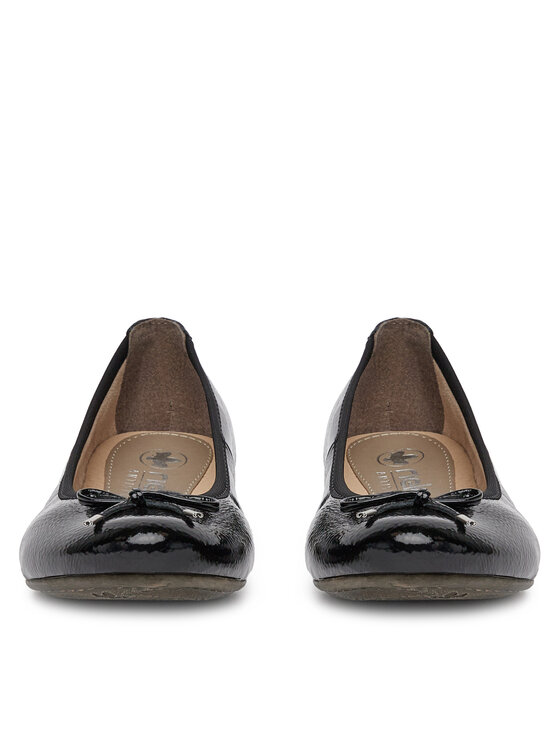 Rieker Baleriny Rieker 51950-00 Czarny