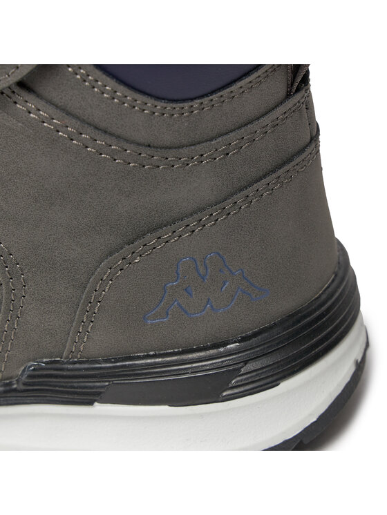 Kappa Šnurovacia obuv Kappa Logo Astos Md Ev Kid 371B8CW Sivá