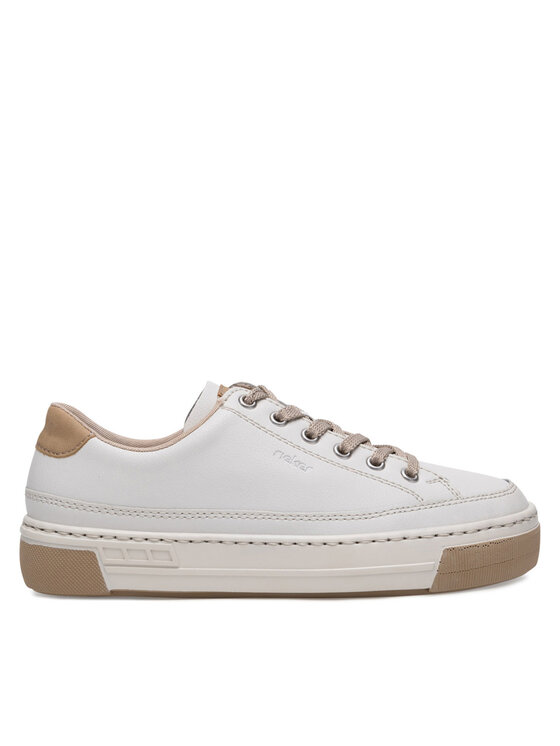 Rieker Sneakersy Rieker L8847-81 Béžová
