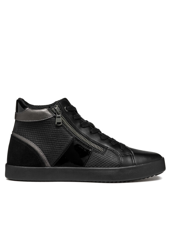 Geox Sneakersy Geox D Blomiee D366HD 00422 C9999 Czarny