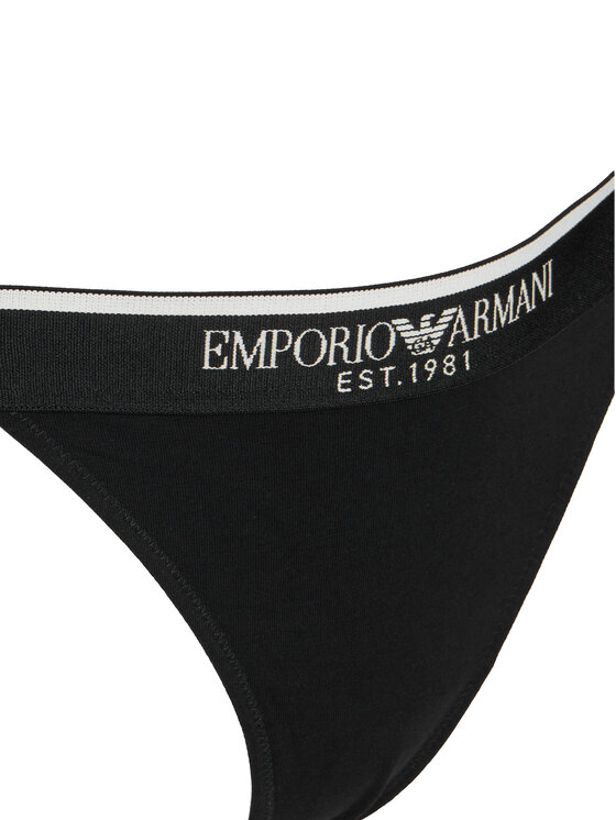 Emporio Armani Underwear Emporio Armani Underwear Conjunto de tangas EW000405 AF27298 UC001 Negro