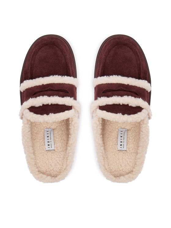 Inuikii Chanclas Inuikii Mule Wool 1004.017.0011 Marrón oscuro