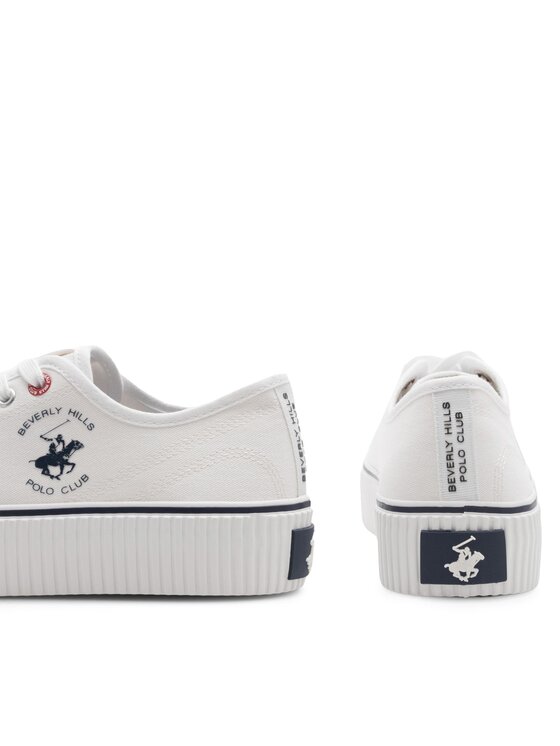 Beverly Hills Polo Club Plátenky Beverly Hills Polo Club BHPC027M Biela