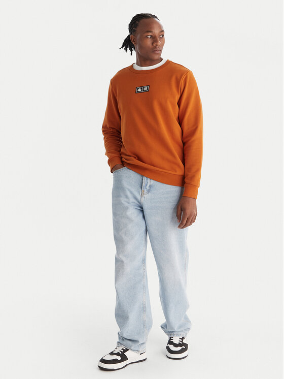 Kappa Kappa Pulóver Authentic Nymphe 321Y1MW Bézs Comfort Fit