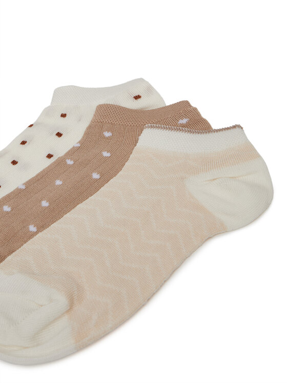 Nine West Calzini corti Nine West KR_NW_FRESITA_Z_SS25 (3 PACK) Beige