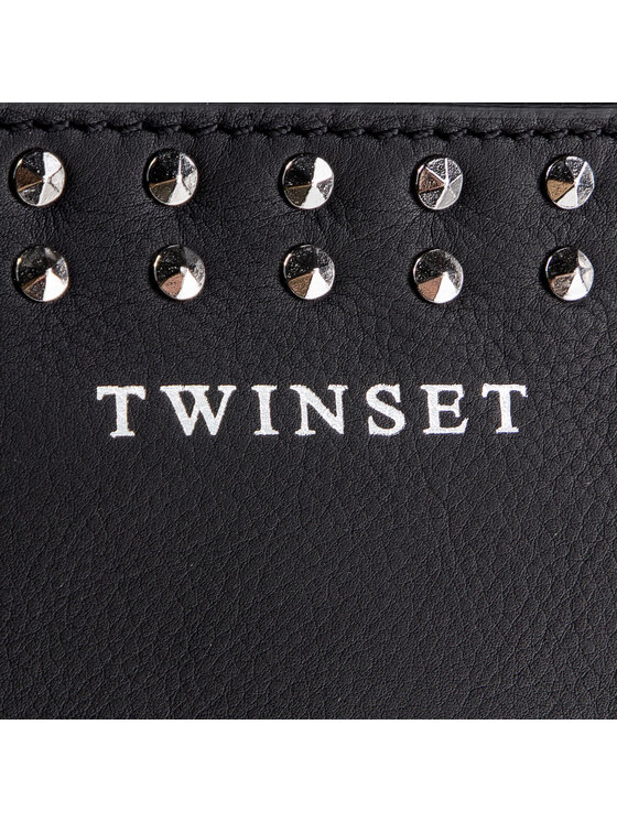 TWINSET Сумка TWINSET Tracolla Con Zip AS8PCC Чорний