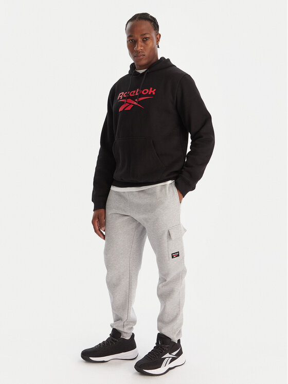 Reebok Reebok Džemperis RK25152CCM Juoda Regular Fit