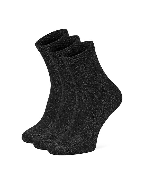Nine West Dlhé ponožky Nine West CEO_AS_NW_02_Z_AW25 (3 PACK) Biela