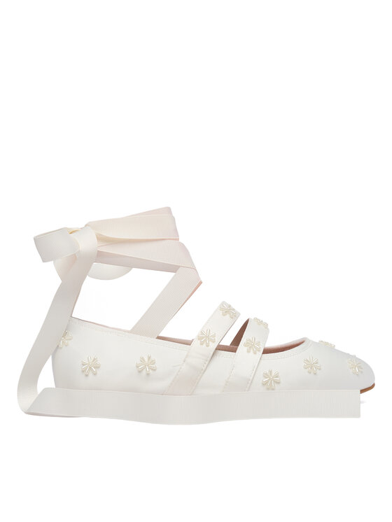 Buffalo Балетки Buffalo Dahlia Flower Pearl 1620070 Білий