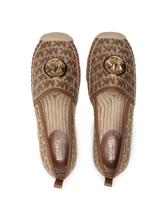 MICHAEL Michael Kors Espadrilky MICHAEL Michael Kors Lenny Espadrille 40S1LNFP2Y Hnědá