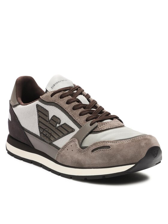 Emporio Armani Sneakersy Emporio Armani X4X537 XN730 T411 Hnědá