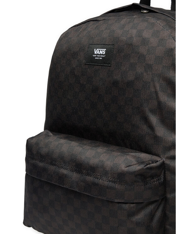 Vans Mugursoma Vans Old Skool Check Backpack VN000H4XBA51 Melns
