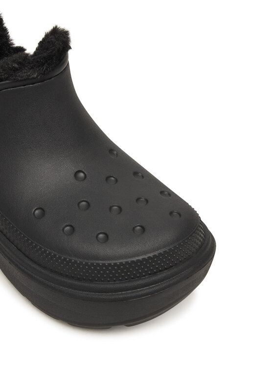 Crocs Stivali da neve Crocs Stomp Lined Shorty Boot 210673 Nero
