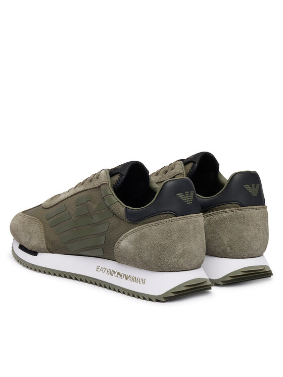 EA7 Emporio Armani Sneakersy EA7 Emporio Armani 7X000870 AF28085 MZ851 Zelená