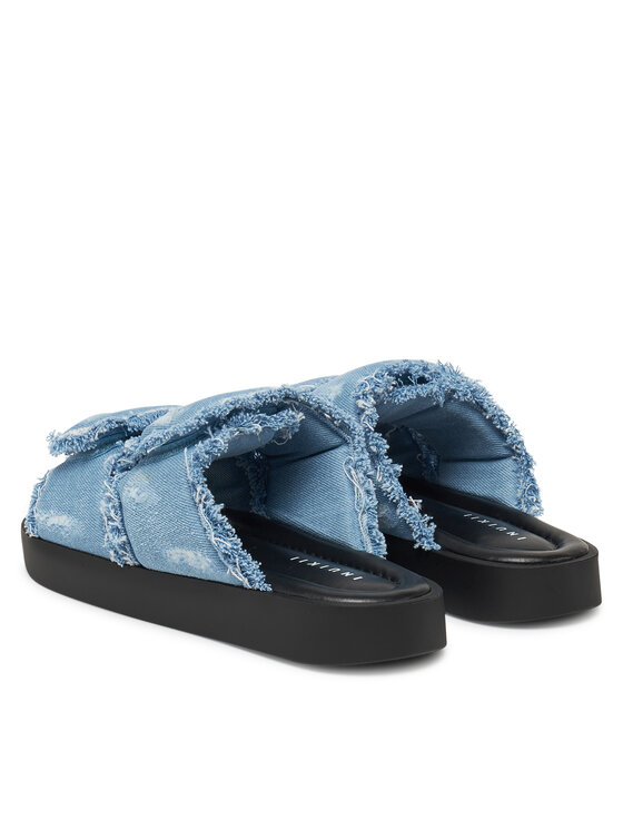 Inuikii Шльопанці Inuikii Classic Jeans Velcro 70104-143 506 Голубий