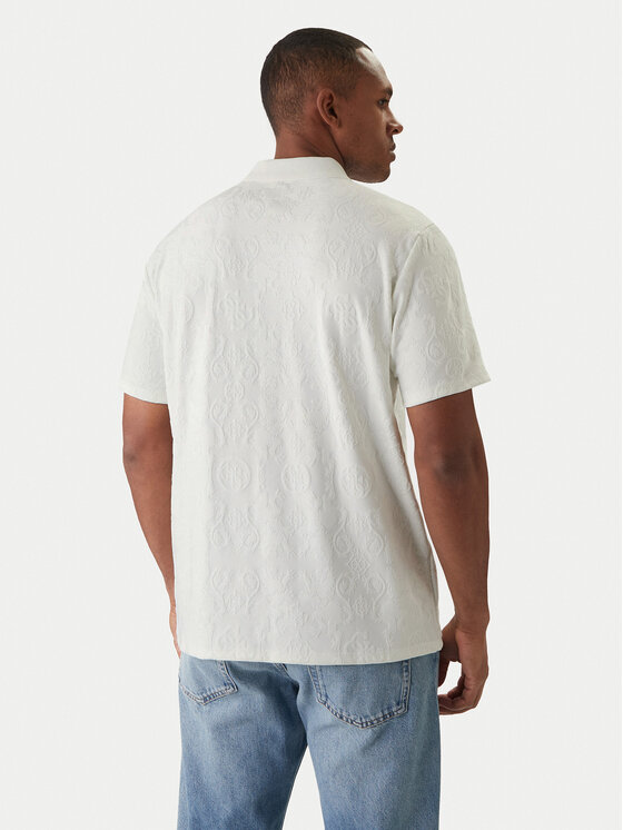 Guess Guess Polo M6RP25 KCFE2 Écru Regular Fit