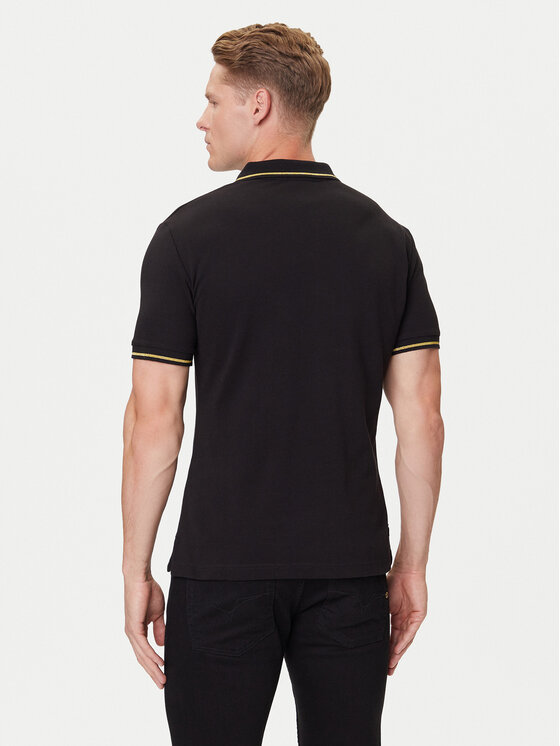 Versace Jeans Couture Versace Jeans Couture Polo 79GAGT00 CJ01T Negro Slim Fit