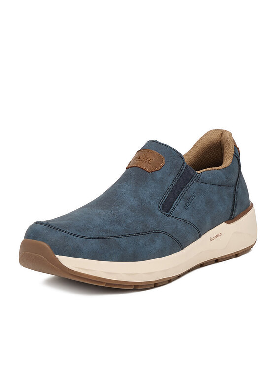 Rieker Nizki čevlji Rieker 11550-15 Modra
