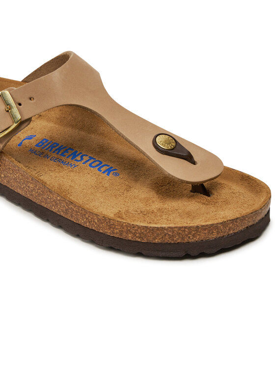 Birkenstock В'єтнамки Birkenstock Gizeh 1019014 Бежевий