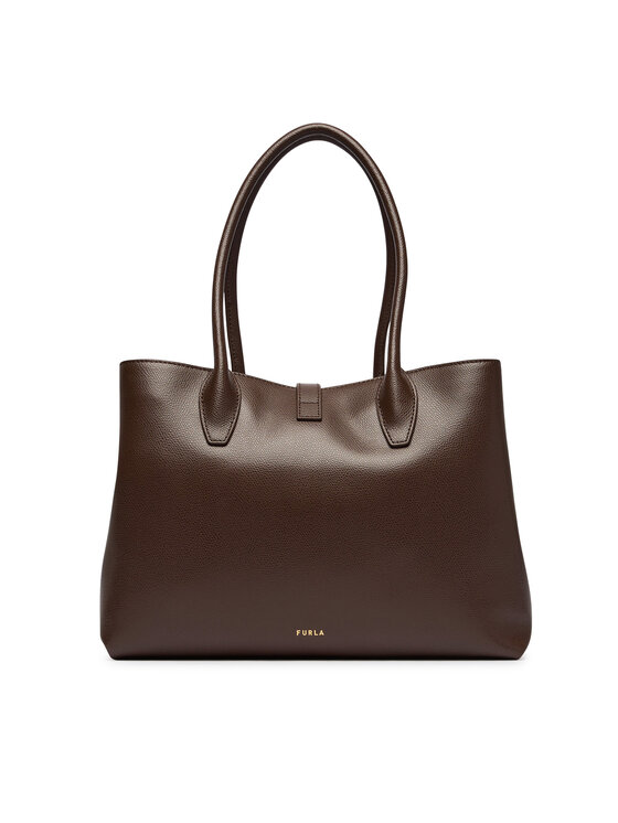 Furla Ročna torba Furla Goccia M WB01978 ARE000 4284S Temno rjava