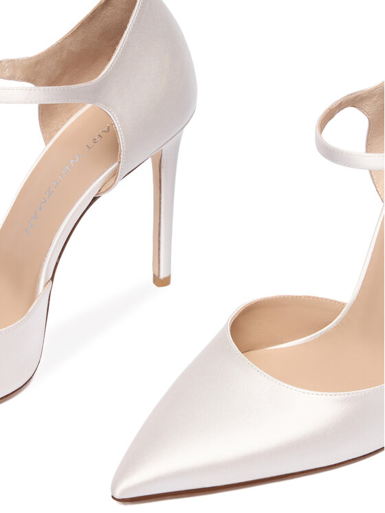 Stuart Weitzman Туфлі на шпильці Stuart Weitzman Ksngtn Pump 100 SN111 Кремовий