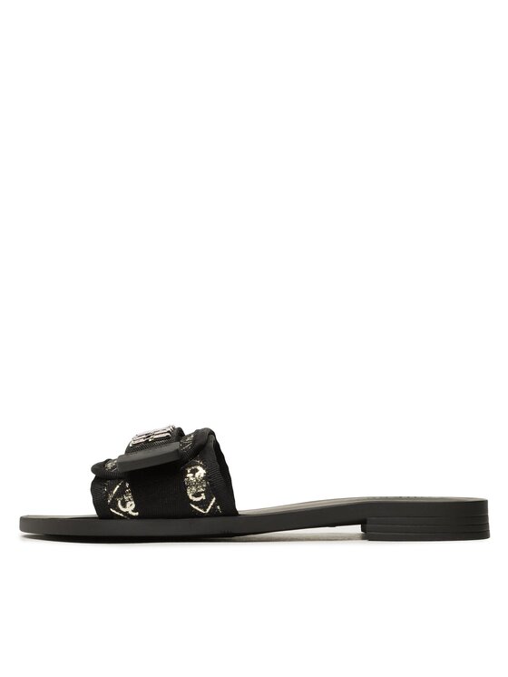 Guess Klapki Guess Elyze2 FL6E2L FAL19 Czarny