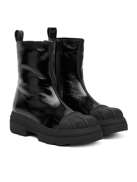 Furla Polokozačky Furla Gum YI59FGU-BX4218-O6000-4-401-20-AL-3600 S Černá