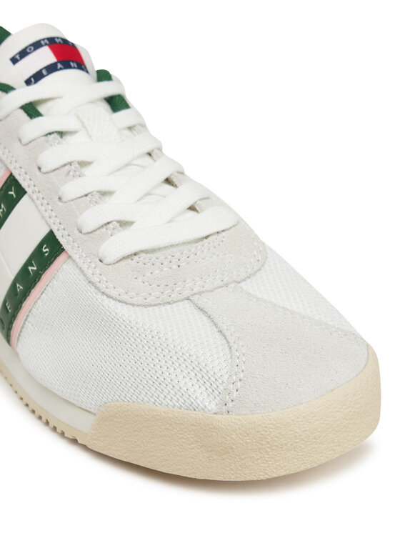 Tommy Jeans Sneakersy Tommy Jeans Tjw Low Profile Runner EN0EN02742 Biela