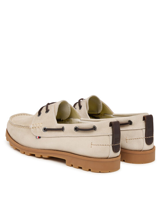 Tommy Hilfiger Mocasini Tommy Hilfiger Light Sde FM0FM05747 Bej