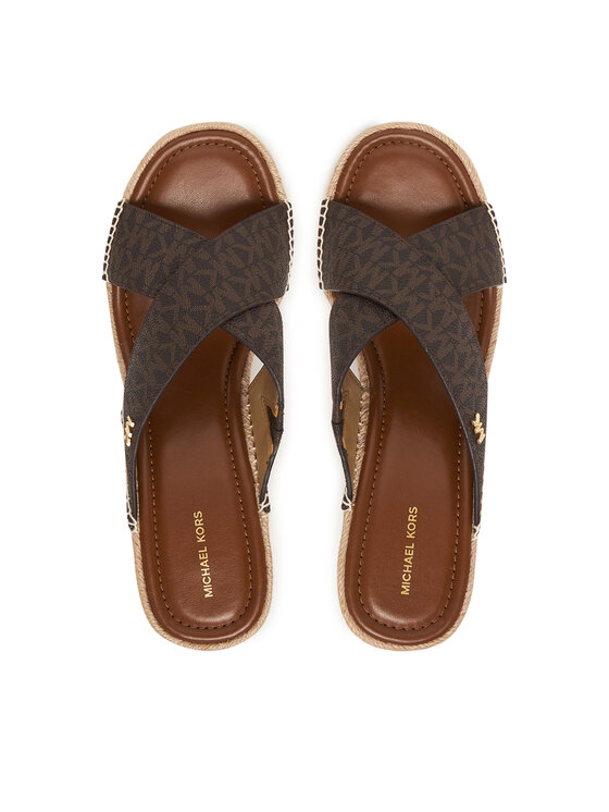 MICHAEL Michael Kors Еспадрильї MICHAEL Michael Kors Kenzie 40R6KZMS1B Коричневий