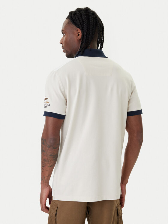 Aeronautica Militare Aeronautica Militare Polo 261PO1915UP00191 Blanco Regular Fit