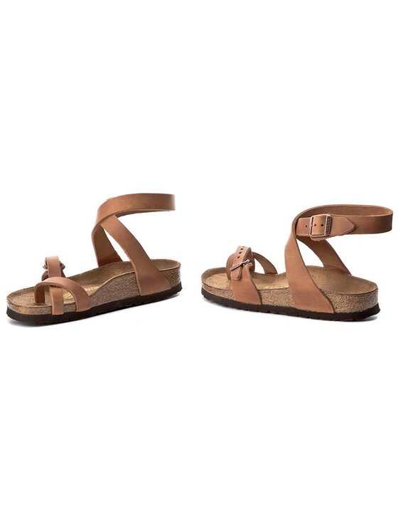 Birkenstock Čības uz pirksta Birkenstock Yara 013383 Brūns