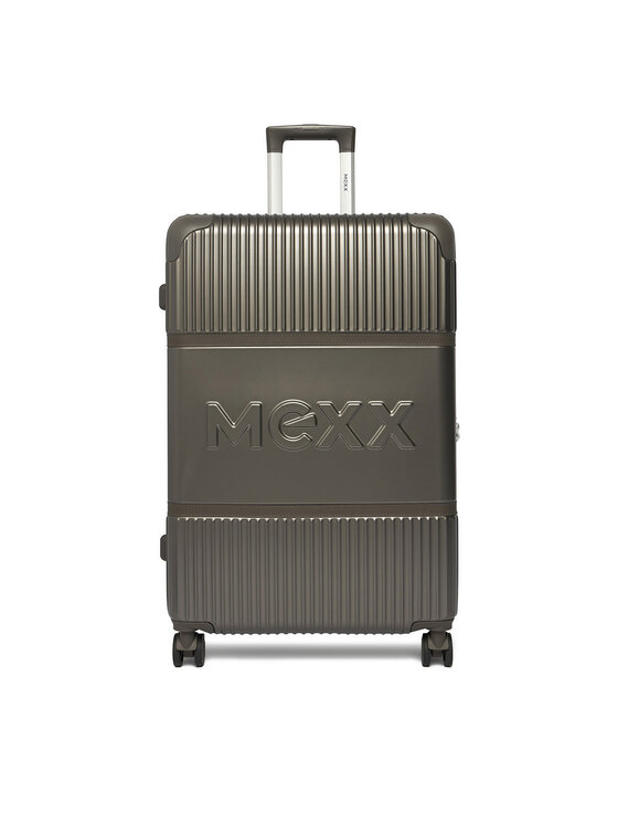 MEXX Голям куфар MEXX CEO-MEXX-037-L-SILVER Сребрист