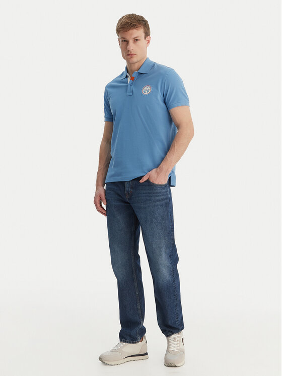 Napapijri Napapijri Polo E-Clanis NP0A4ID3 Azul Regular Fit