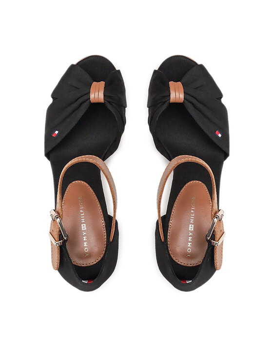 Tommy Hilfiger Espadrile Tommy Hilfiger Elena 56D FW0FW00905 Crna