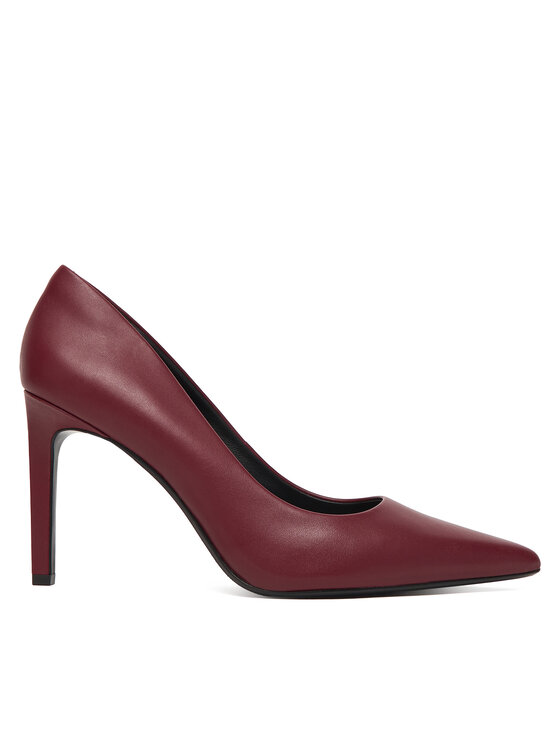 Calvin Klein Štikle Calvin Klein Ess Stiletto 90 HW0HW02608 Tamnocrvena