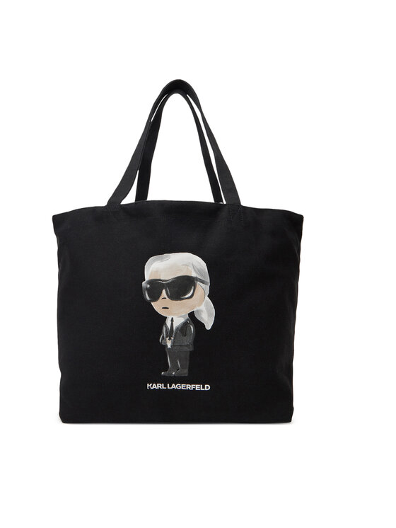KARL LAGERFELD Kabelka KARL LAGERFELD A2W50027 Černá