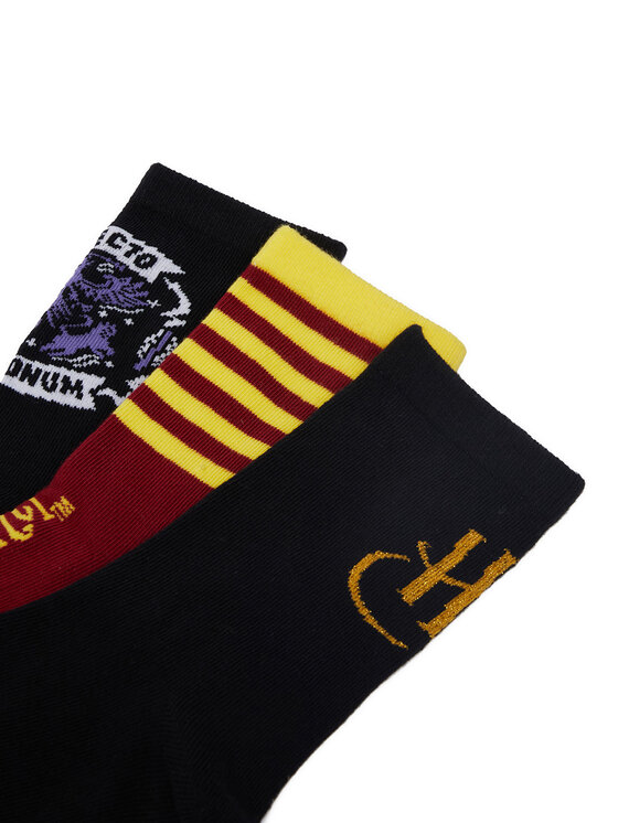 Harry Potter Довгі шкарпетки Harry Potter CEO-ACCCS-AW26-308WBHP(3-PACK) Чорний