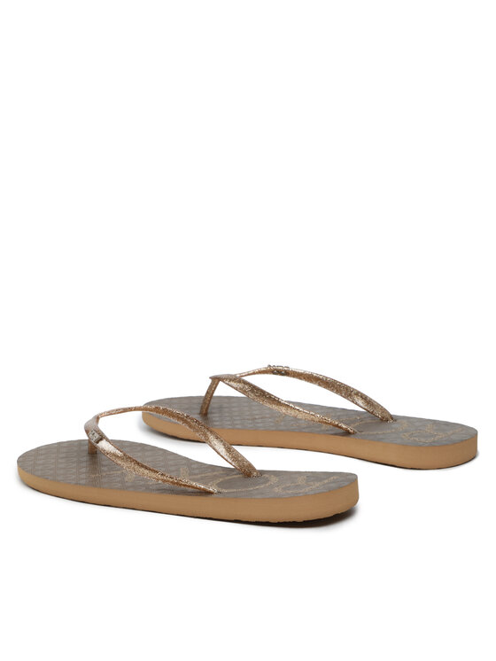 Roxy Žabky Roxy ARJL100873 Zlatá