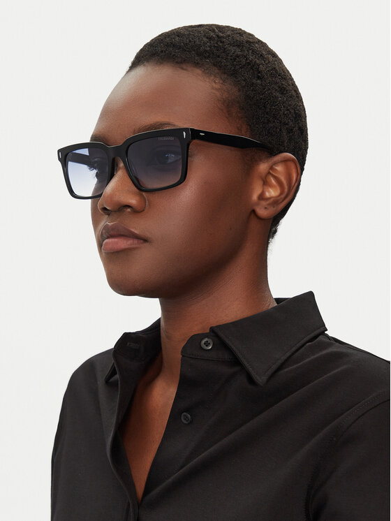 Trussardi Сонцезахисні окуляри Trussardi TSM9064 Чорний