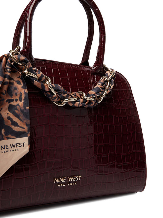 Nine West Handtasche Nine West EO-IVY SHORE-LDA9422 Dunkelrot