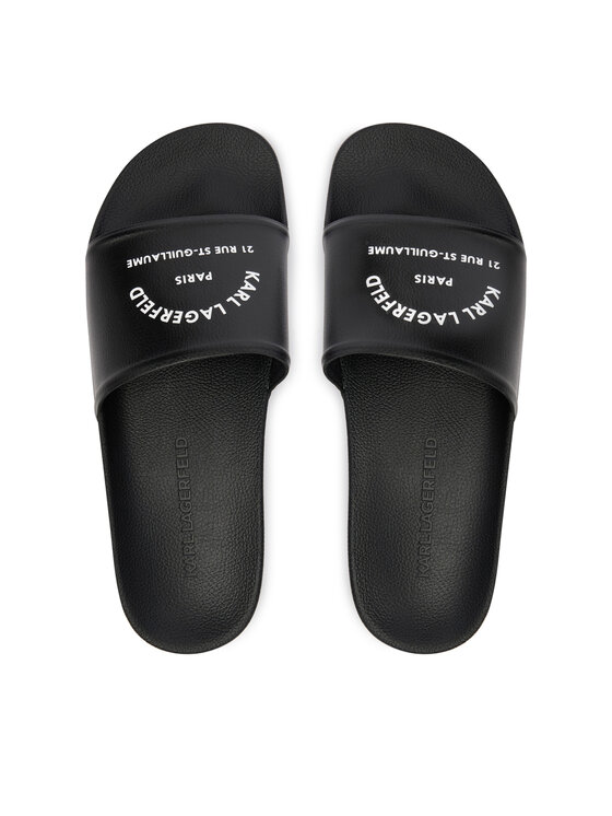 KARL LAGERFELD Шльопанці KARL LAGERFELD KL70008C Чорний